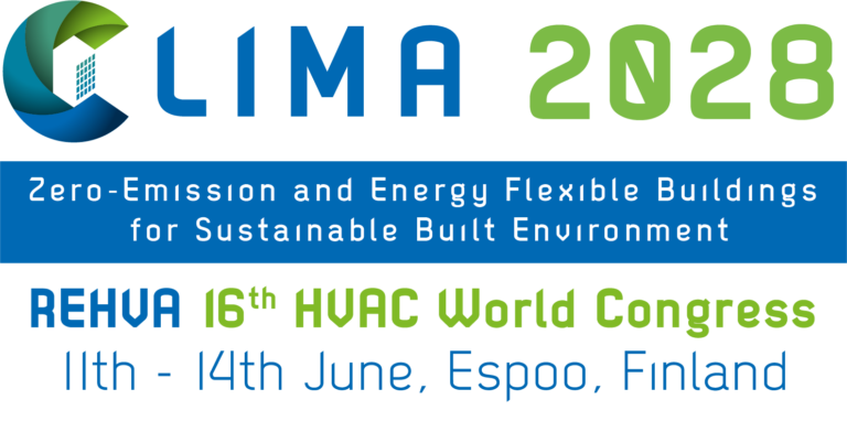 CLIMA 2028 REHVA World Congress event logo