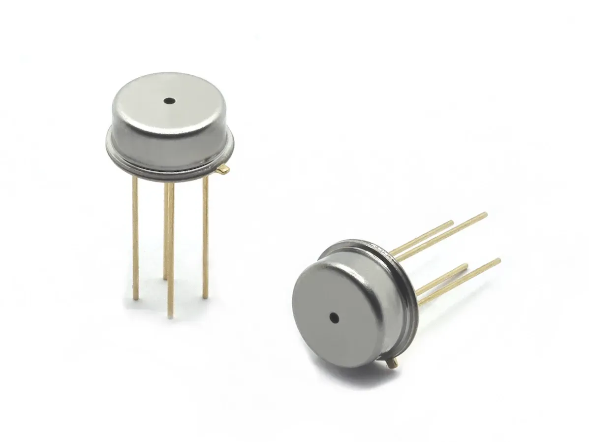 Heimann HVS Pirani vacuum sensor family; pyroelectric detectors vary