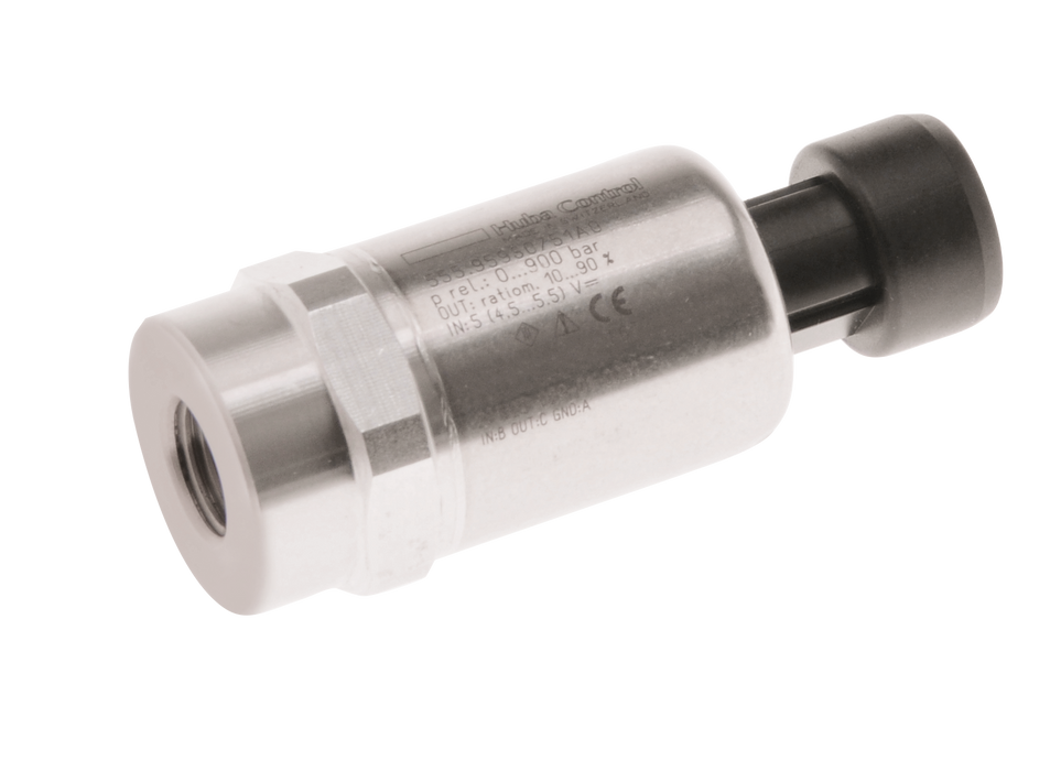 Huba Control Type 555 original hydrogen pressure transmitter example